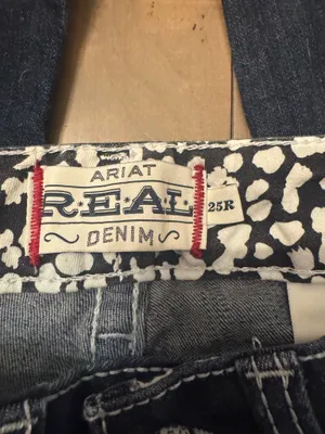 Ariat Size 25 R Low Rise Boot Jeans Denim thumbnail 3