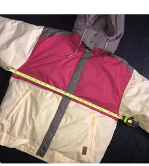 SWAN Vintage Genuine Feather Down Fill Ski Puffer Coat Hooded XL women’s thumbnail 3