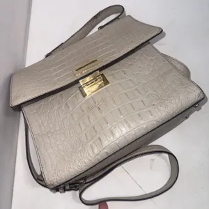 Kate Spade Orchard Valley Doris Soft Taupe Large Satchel Shoulder Bag FAIR CONDI thumbnail 8