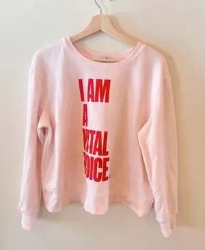 A New Day I Am A Vital Voice Sweater thumbnail 1