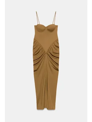 Zara CORSET‎ VOLUME DRESS thumbnail 4
