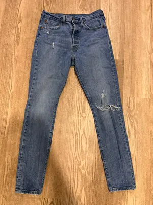 Levi's Women premium 501 skinny jeans size W 28x L 30 thumbnail 1