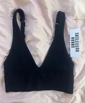 Urban Outfitters Top Black thumbnail 1