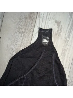 NWT Free People Intimately Sloane Long Sleeve Henley Black bodysuit size xs thumbnail 8