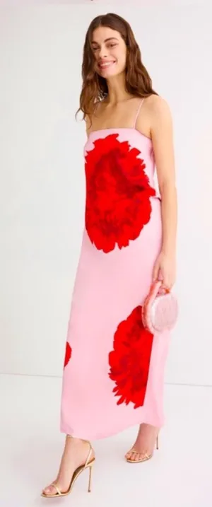 Suboo Emilia Bustier Gown Pink Floral thumbnail 1