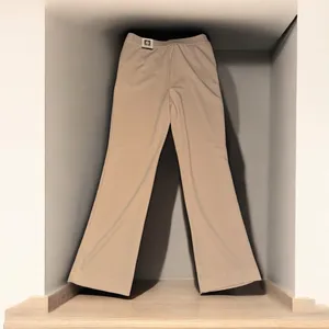 Anne‎ Klein trousers pants with Gold Button Belt Loops Pockets thumbnail 2