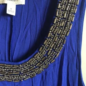 Dressbarn size 6 blue dress‎ thumbnail 3
