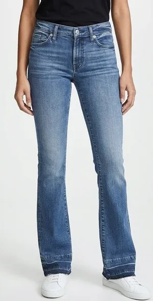 NWT 7 For All Mankind Original Bootcut in Alfred Release Hem Stretch Jeans 29 thumbnail 1