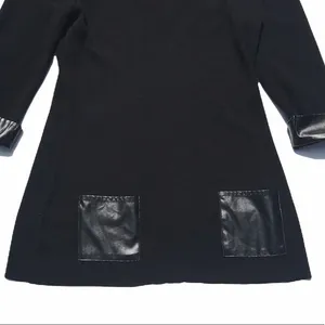 United States Sweaters Black Tunic Sweater‎ Pockets thumbnail 2