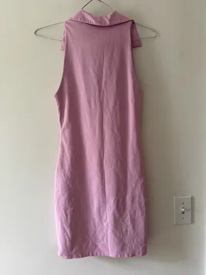 Aritzia Babaton Contour Polo Mini Dress in Lyrical Lilac Size Medium Tennis Prep thumbnail 11