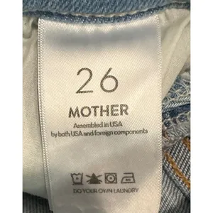 Mother The Hustler Ankle Fray Jeans Limited Edition Light Wash Size 26 High Rise thumbnail 6