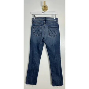 MOTHER The Mid-rise Dazzler Ankle Fray in Wash Going In Circles Size US 28 thumbnail 8