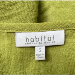 Habitat Clothes to Live In S Pastel Green Long Sleeve Tunic Top Blouse Artsy thumbnail 4