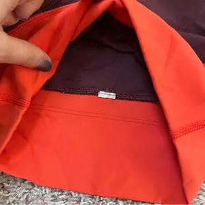Lululemon Kick Serve Sweat Color Block Longline Sports Bra thumbnail 4