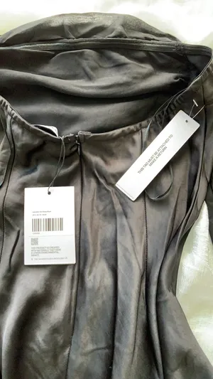 Princess Polly Adoration Mini Dress Black thumbnail 6