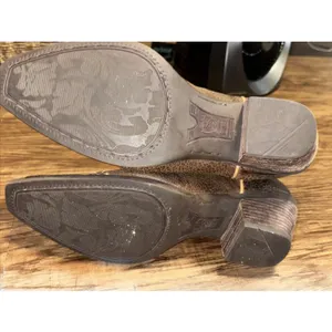 ARIAT Ladies Cowgirl Western Boot Brown distressed Leather Sz 7.5 thumbnail 13