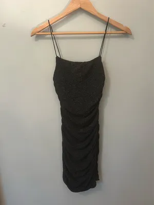Princess Polly Mini Dress Black  thumbnail 2