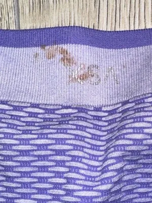 Victoria's Secret purple and Black Racerback Sports Bra thumbnail 4