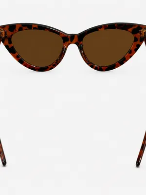 Tortoise Cat Eye Sunglasses Brown Lens Retro Vintage Style Pointed Frame thumbnail 4