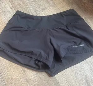 Brooks Women's Black Athletic Running Shorts thumbnail 1