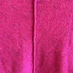Vince Camuto Bright Pink Lightweight Sweater V Neck Womens Small Oversized thumbnail 8