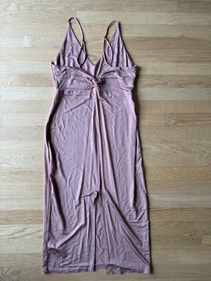 Free People Dusty Rose Midi Slip Dress thumbnail 5