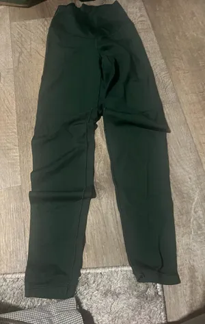 Aerie green criss cross leggings‎ size XS thumbnail 1