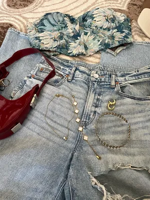 Floral Corset V line Corset top thumbnail 2