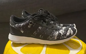 Black and White Adidas Sneakers thumbnail 1