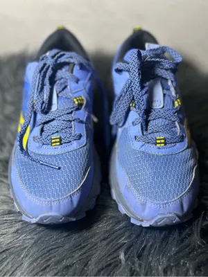 Saucony Excursion TR XT600 Trail Running Hiking Blue/Yellow Sneakers Sz7.5 thumbnail 3