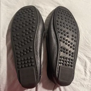 Black Leather Loafers Size 8.5 thumbnail 9