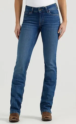 WRANGLER RETRO® MAE MID RISE BOOTCUT WESTERN JEAN SIZE 35x34 thumbnail 1