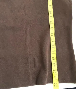 1990s Designers Originals chocolate Brown square scoop neck sleeveless tank top blouse office siren core thumbnail 6
