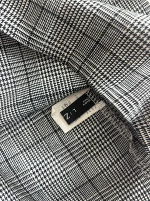 Checkered Skirt Gray Size L thumbnail 4