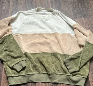 Donni Stripped Sweater Green Size M thumbnail 1