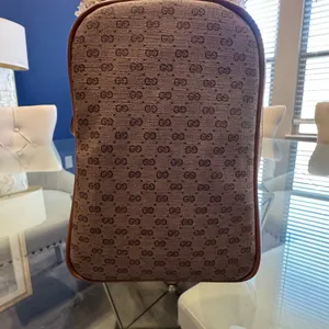 Gucci Brown Monogram Tote Bag thumbnail 4