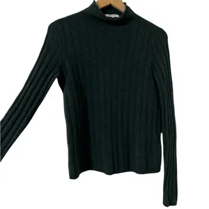 MADEWELL Cozy Evercrest Green Merino Wool Sweater Top thumbnail 4