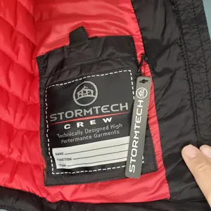 Stormtech Gravity Thermal Vest Womens S Black Red Insulated Puffer NWT thumbnail 7