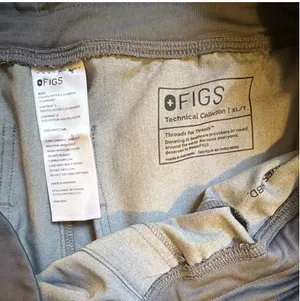 FIGS Zamora High-Rise Jogger Scrub Pant in Graphite Size XL/T thumbnail 4