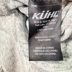 Kuhl Women Mock Neck Lea‎ Pullover Sweatshirt Gray Outdoors Activewear Large thumbnail 12