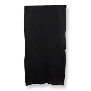 Iets Frans Black Bodycon Dress Logo Tape Racerback Mini Sporty Athletic S NWOT thumbnail 5