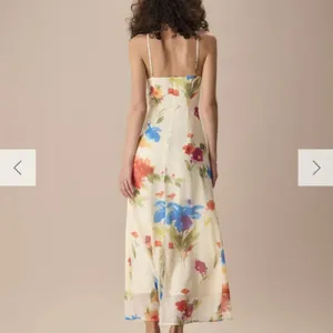 RIHOAS Women's Beige Floral Slip Maxi Dress 3 thumbnail 2