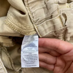 Faherty Arlie Day Cargo Linen Blend Pants in Safari Khaki Tan - Sz S 💚🎀 thumbnail 14