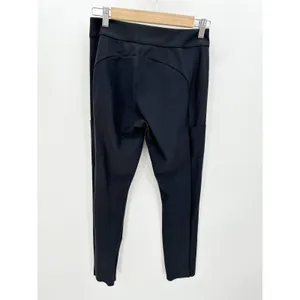 Athleta Stella Shale Black Ankle Zip Stretch‎ Trouser Pants Women's Size 4 thumbnail 2
