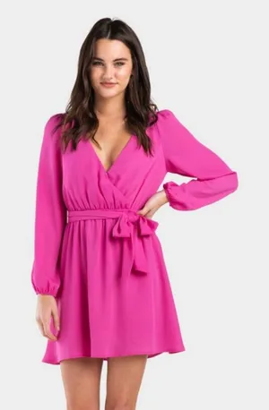 NWT Francesca’s Pink Dress thumbnail 1