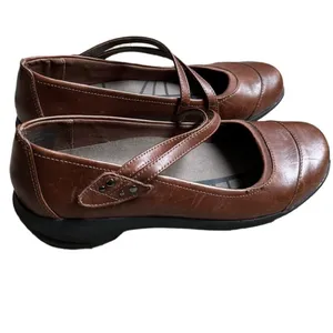 ABEO Smartsystem 3595 Brown Leather Mary Jane Shoes Size 8.5 thumbnail 4