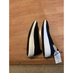 Time And Tru Women's Comfort Black Ballet Flats Shoes Black White Size 8 thumbnail 15