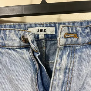 J.ING Faded Blue Denim Wide Leg Jeans thumbnail 2