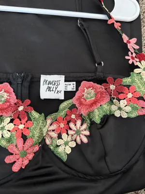 Princess Polly Dress Black Mini thumbnail 5