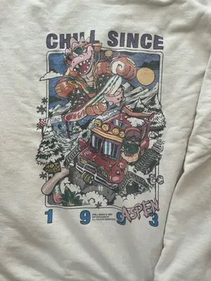 Brandy Melville Chill Since 1983 Graphic Crewneck thumbnail 2